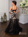 Amazing Mermaid Spaghetti Straps Neckline Floor-Length Lace Prom Dresses PD621