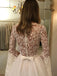 $268.99 Trumpet Sleeves Floral Lace Wedding Dresses with Detachable Train WD1933