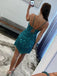 Hand Sewed Pearls Short Prom Dress Mini Homecoming Dress Cocktail Dress HD3132