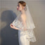 Popular Tulle Wedding Veils Appliqued Lace Wedding Veils WV001