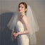 Classic Tulle Wedding Veil With Double Layers WV025