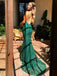 Sexy Trumpet/Mermaid V-Neck Sweep Train Lace Long Prom Dresses 2832