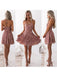 Popular Short Homecoming Dresses Appliqued A-line Gowns HD152