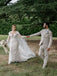 $268.99 Floral Appliqued Sweetheart Neck Sheath Wedding Dress with Cape WD1908