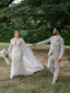 Floral Appliqued Sweetheart Neck Sheath Wedding Dress with Cape WD1908