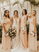 Simple Chiffon Bridesmaid Dresses A-line Multi-choice Gowns BD121