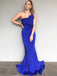 Fantastic Strapless Mermaid Bridesmaid Dresses Satin Long Gowns BD144