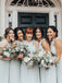 Amazing A-line Halter Pleated Chiffon Sleeveless Bridesmaid Dresses BD162