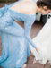 Charming Mermaid Sweep Train Lace Long Sleeve Bridesmaid Dresses BD176