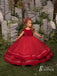 Shimmering Beaded Tulle Jewel Neckline Ball Gown Flower Girl Dresses FD101