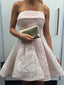 Exquisite A-line Homecoming Dresses Lace Short Gowns HD113