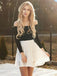 Modern A-line Homecoming Dresses Short Lace Party Gowns HD149