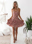 Popular Short Homecoming Dresses Appliqued A-line Gowns HD152