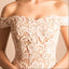 Exquisite Lace Off-the-shoulder Neckline Sheath Wedding Guest Dresses WG008