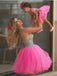 Outstanding Tulle Sweetheart Neckline A-line Homecoming Dresses With Rhinestones HD223