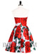 Popular Satin Strapless Neckline Short A-line Homecoming Dresses HD225