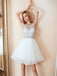 Shining Jewel A-line Homecoming Dresses Short Organza Gowns HD268