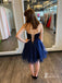 Dreaming A-line Sweetheart Tulle Short Simple Homecoming Dresses HD463