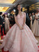 A-line Off-Shoulder Floor-Length Lace Elegant Evening Dresses HX00136