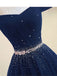 Fabulous Tulle Ball Gown Prom Dresses With Rhinestones PD155