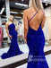 Charming Sequin Lace One shoulder Long Mermaid Prom Dresses PD283