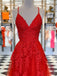 Spaghetti Straps A-line Prom Dress Tulle Evening Gowns PD467