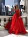 Amazing A-line Prom Dresses Tulle Evening Gowns With Appliques PD491