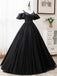 Elegant Spaghetti Straps Ball Gown Prom Dresses  Satin Tulle Evening Gowns PD517