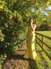 Elegant Spaghetti Straps Satin Prom Dresses A-line Long Evening Gowns PD567