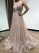 Shining Lace Sweetheart A-line Prom Dresses With Rhinestones PD570