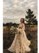 Amazing Detachable Sleeves Sweetheart Neckline Sequin Lace A-line Prom Dresses PD595