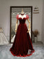 Unique Satin A-line Sweep Train Ball Gown Prom Dresses With Pleats PD624