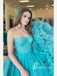 Stunning Tulle Sweetheart Neckline A-line Long Ball Gown Prom Dresses PD703