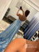 Charming Strapless 3D Appliques A-line Prom Dresses Satin Evening Gowns PD706