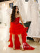 Marvelous Sweetheart Tiered Tulle High-low Beaded A-line Prom Dress PD825
