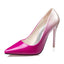 Glamorous PU Upper Closed Tole Multicolor High Heels Prom Shoes PS015