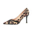 Sexy Leopard PU Upper Closed Toe High Heels Prom Shoes PS022