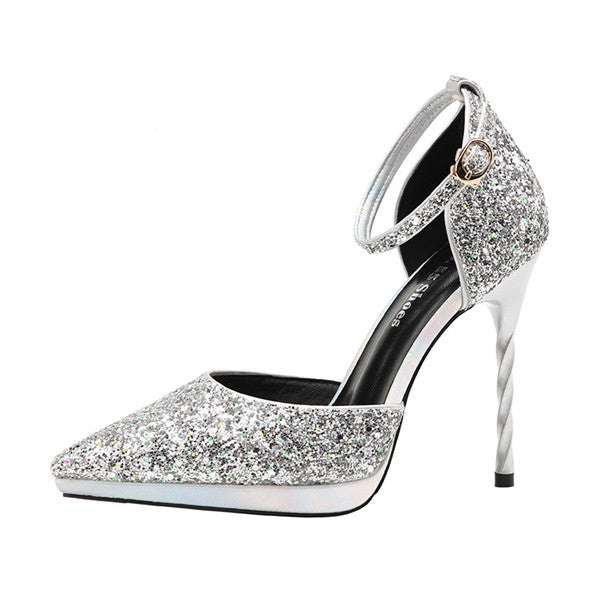 Silver heels are perfect for prom, and we will prove you that today. It is  so exciting to find amazing heels that will also … | Silver heels prom, Prom  heels, Heels
