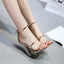 Alluring PU Upper Open Toe Stiletto Heels Prom/Wedding Shoes PS031