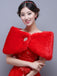 Sweet Shawl Faux Fur Wrap For Evening Party Warm Scarf SW011