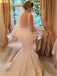 Alluring Satin Spaghetti Straps Neckline Mermaid Wedding Dresses WD164