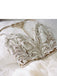 Stunning Chiffon Spaghetti Straps Neckline A-line Wedding Dresses With Beaded WD168
