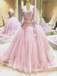 Fabulous Tulle Spaghetti Straps Neckline Ball Gown Wedding Dresses WD169