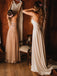 Simple Spaghetti Straps Bridal Gowns White A-line Wedding Dresses WD190
