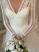 $268.99 Delicated Lace V Neck Ball Gown Wedding Dresses Layered Tulle Wedding Dress WD1935