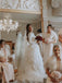 Wonderful Satin Wedding Dresses Long Sleeves Tasseled Gowns WD210