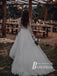 Marvelous Ball Gown Wedding Dresses Appliqued Tulle Bridal Gowns WD236