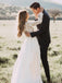 Romantic Tulle Wedding Dresses A-line Long Sleeves Bridal Gowns WD237