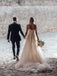 Glamorous Tulle Wedding Dresses A-line Appliqued Bridal Gowns WD244