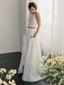Delicate Lace 2 Pieces Wedding Dresses A-line Long Bridal Gowns  WD132